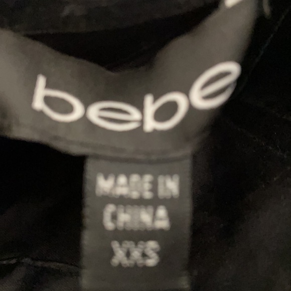 Bebe Randi STRPLESS RFL&FThR DRESS size XXS - Picture 4 of 6